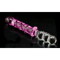 Dildo de vidro do brinquedo do sexo para mulheres Injo-Dg213